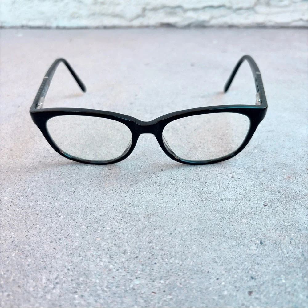 Oleg Cassini Cat Eye Womens Glasses Frame Only OCO355 Black 53|17|135